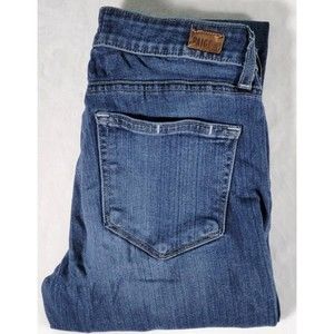 Paige Vurdugo Ankle Women's Size 27 Blue Denim Low-Rise Skinny Jeans